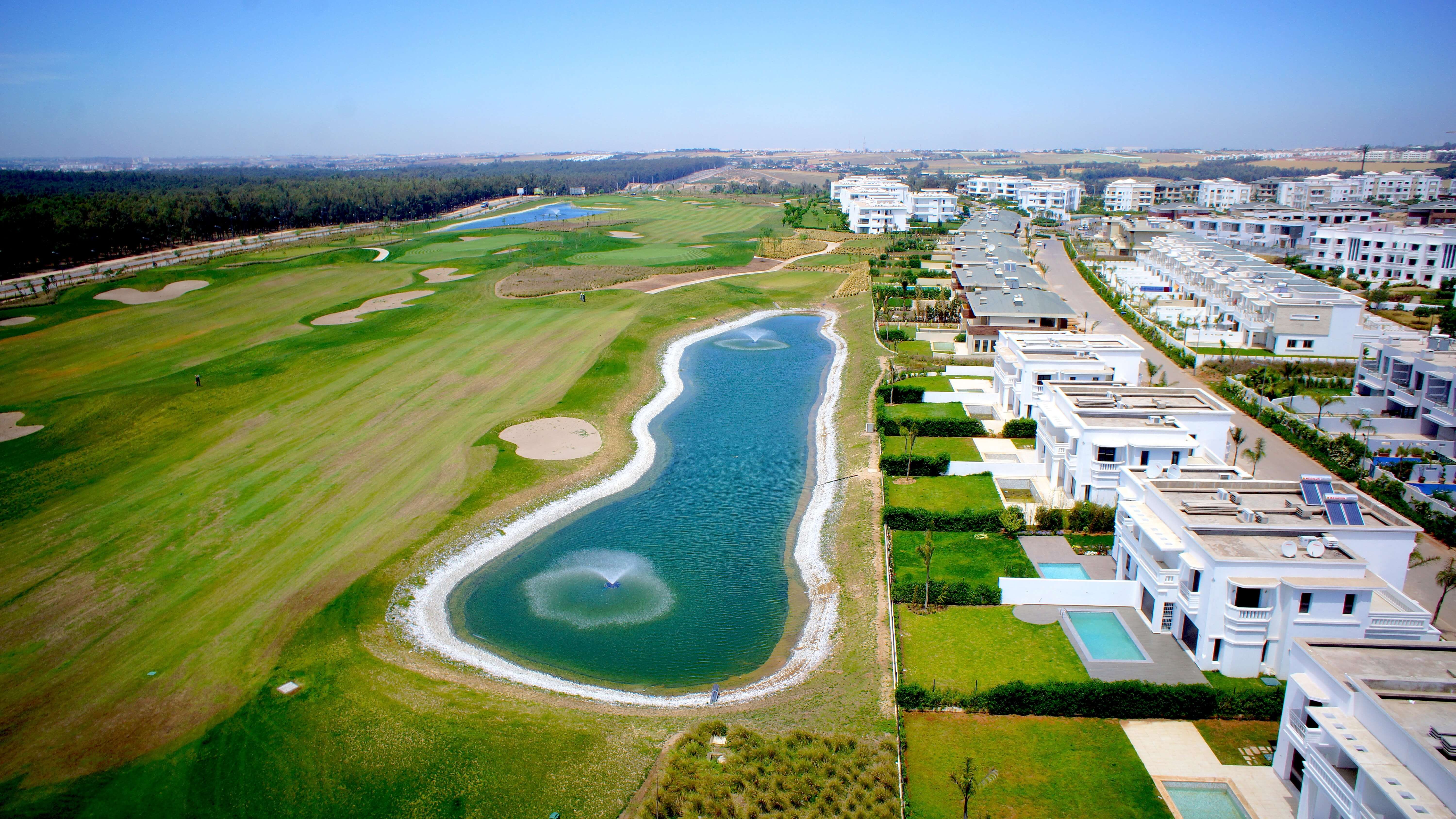 Bouskoura Golf City villas et golf Casablanca